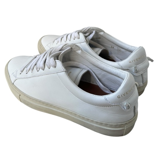 Givenchy  White Leather Low Top Sneakers EU 36 / US 6 - Women. - Picture 16 of 16